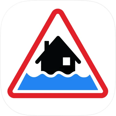 RiverAware app icon - Monitor river levels and floods
