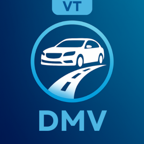 Vermont DMV app icon - Practice for Vermont DMV permit test